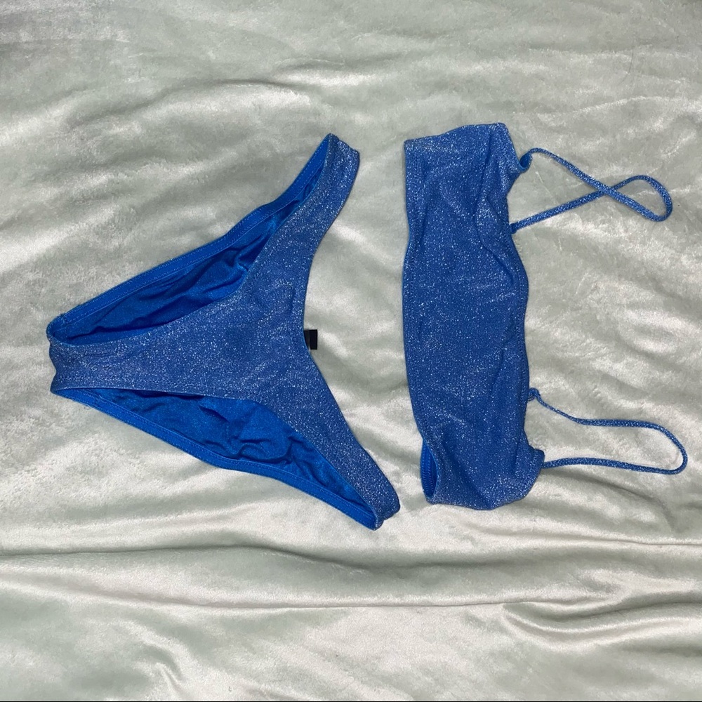 Triangl Bikini Blue Sparkle MICA Marina Bikini